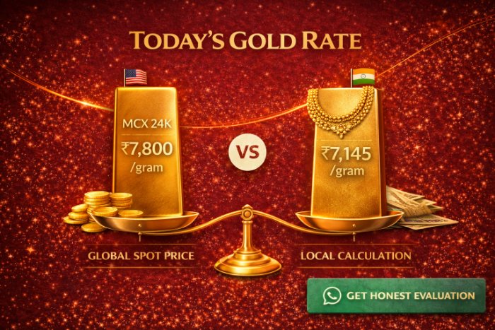 Gold rate Chennai today