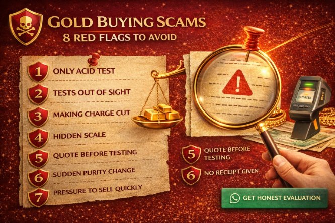 Avoid gold buying scams